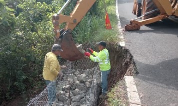 Instalan muro de gaviones para garantizar acceso a Monte Oscuro de Capira  