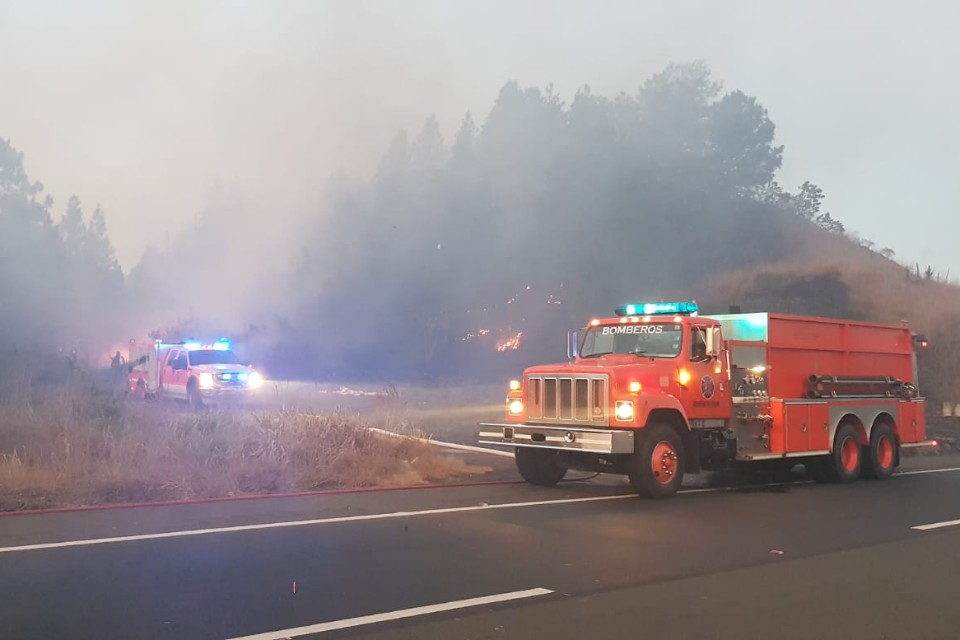 Bomberos refuerzan campaña para la prevención de incendios de masa vegetal en todo el país 