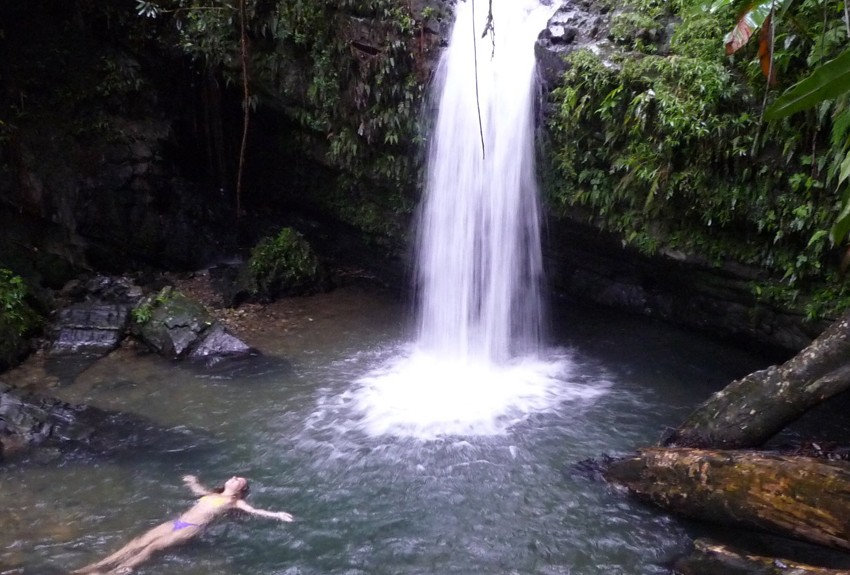 Cascadas para ir de paseo. 