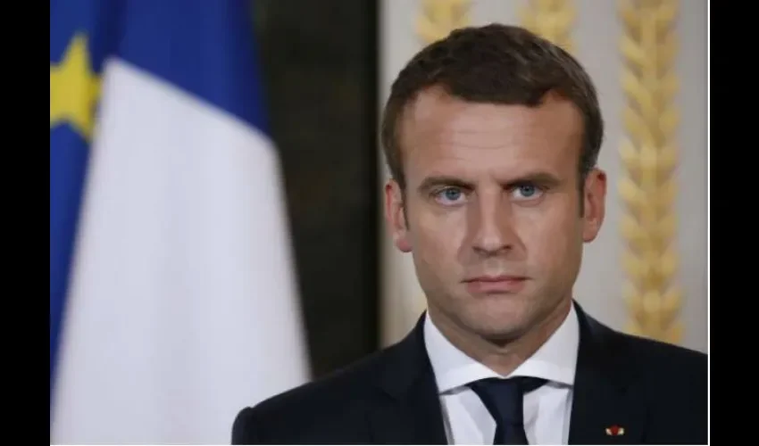 Emmanuel Macron, presidente de Francia. 