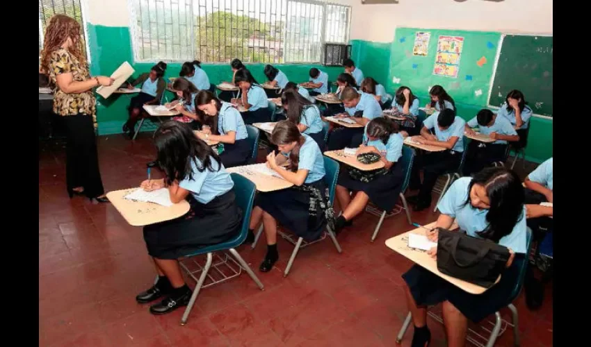 Estudiantes en Panamá.