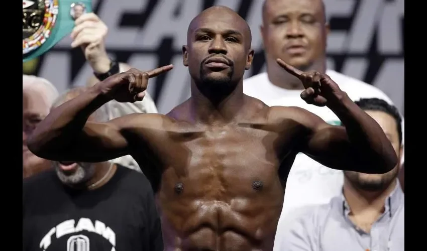 El exboxeador Floyd Mayweather Jr.