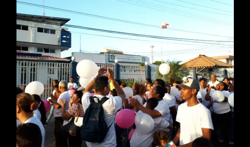 Foto ilustrativa de la marcha por justicia y paz. Cortesía redes/@raulvega12 