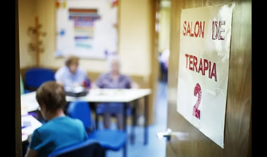 Salón de terapia para  personas con Alzheimer