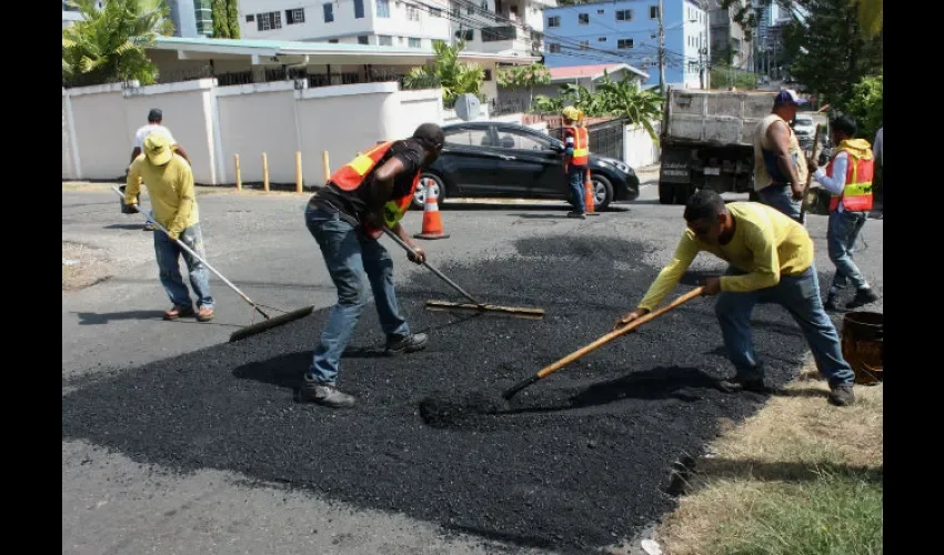 Comenzarán arreglo de calles en 13 corregimientos. Foto: Cortesía