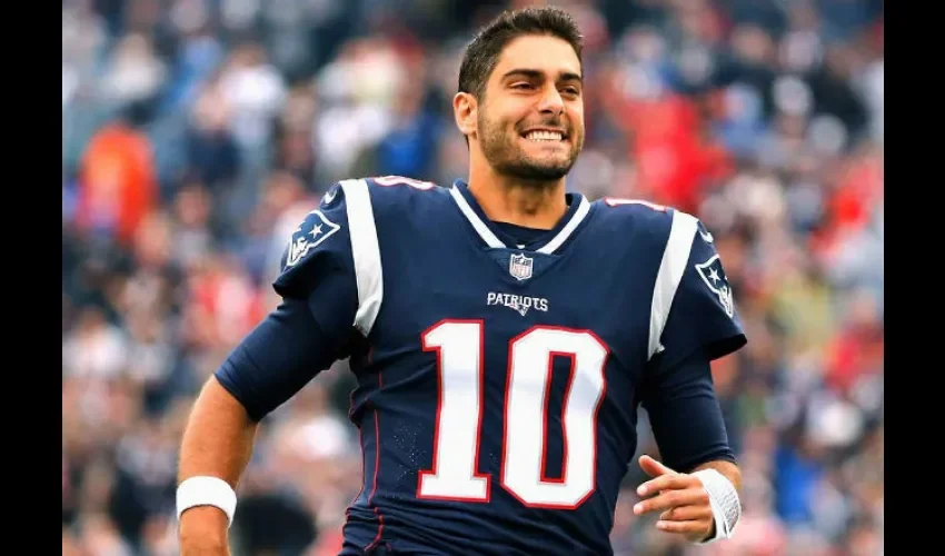 El jugador Jimmy Garoppolo.