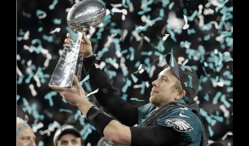 El jugador Nick Foles. Foto: AP