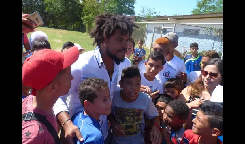 El Zaguero Román Torres. Foto: Anayansi Gamez