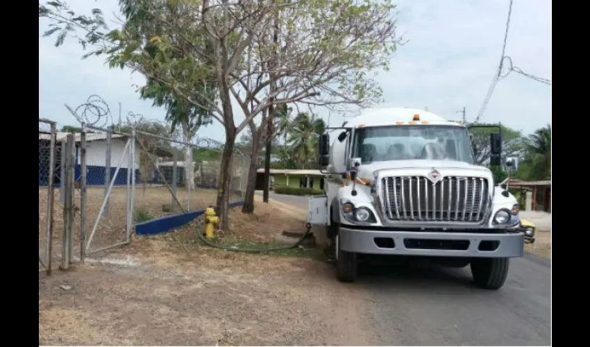 El acueducto de Boca de Parita presenta deficiencias en el sistema de bombeo. Foto: Thays Domínguez