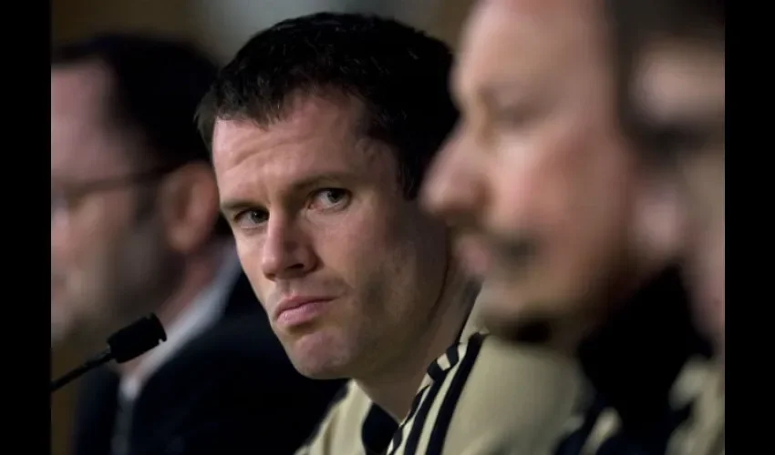 El comentarista y exjugador Jamie Carragher. Foto: AP