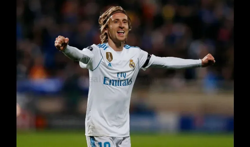 El jugador  croata Luka Modric.   Foto: EFE