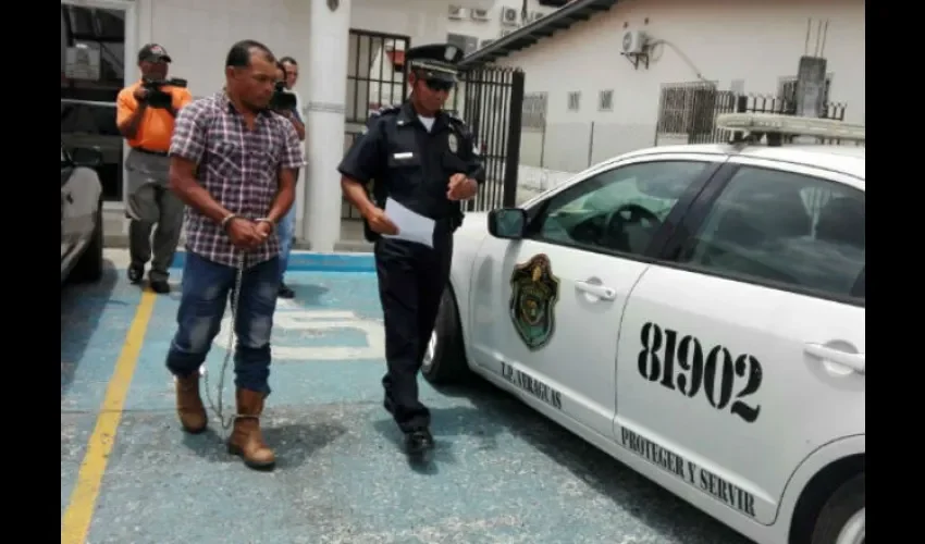 Foto ilustrativa del detenido. 