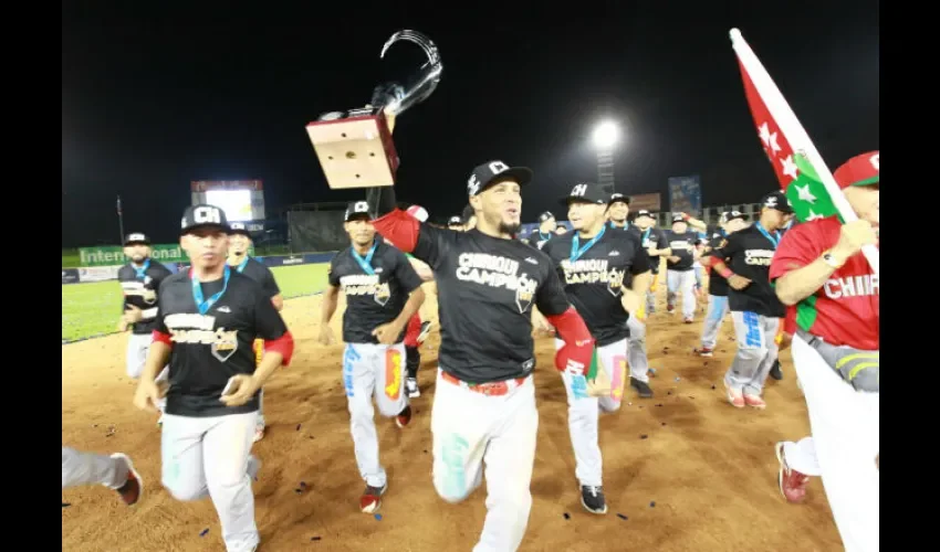 Chiriquí celebró en grande en el estadio Rod Carew./Anayansi Gamez