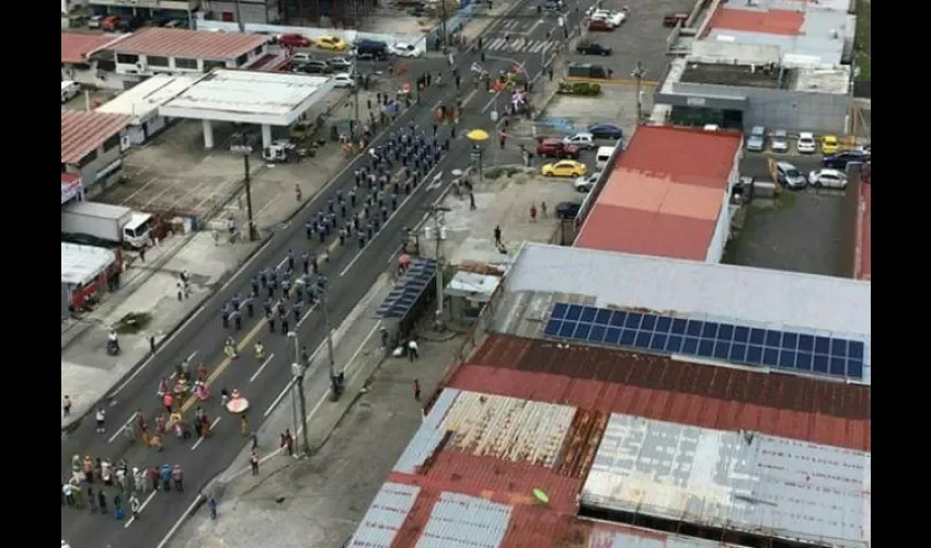 Desfile de la Etnia Negra.