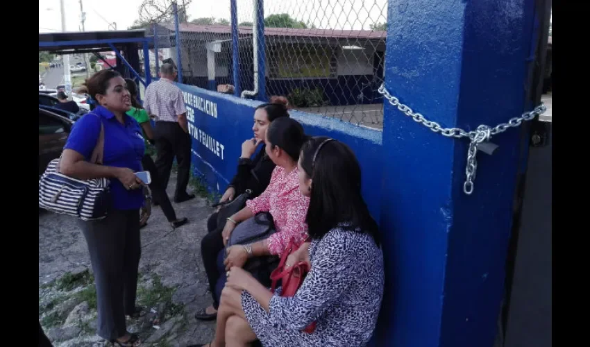 La agresión contra los docentes ya fue presentada al Meduca. 