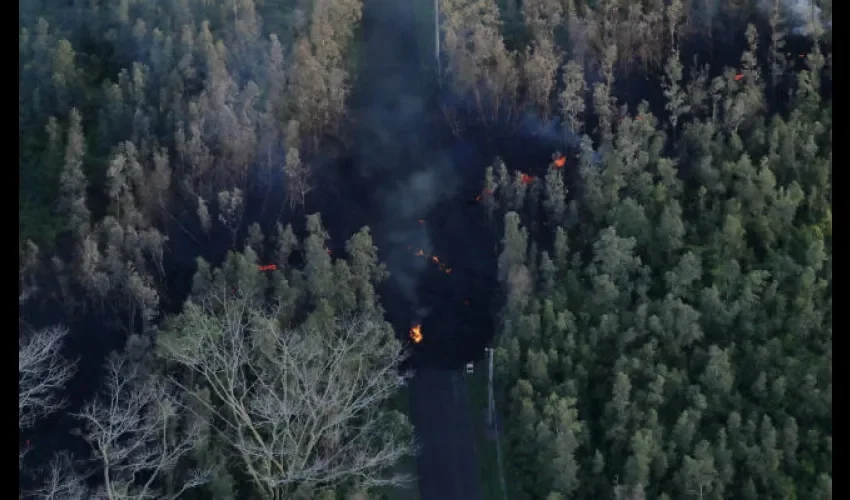 El volcán Kilauea en Hawai entró en erupción, hay orden de evacuación. 