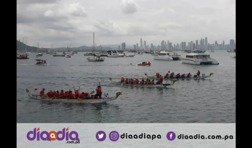 Participaron 22 equipos en el lV Festival de Botes Dragones. Foto: Jesús Simmons