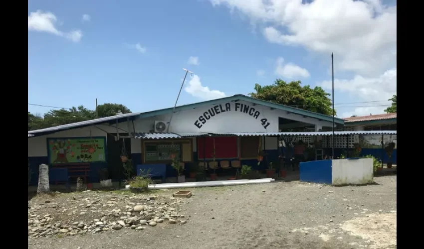 Escuela Finca 41 de  Changuinola.