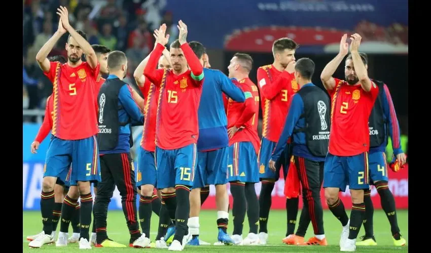 España empató 2-2 ante Marruecos.