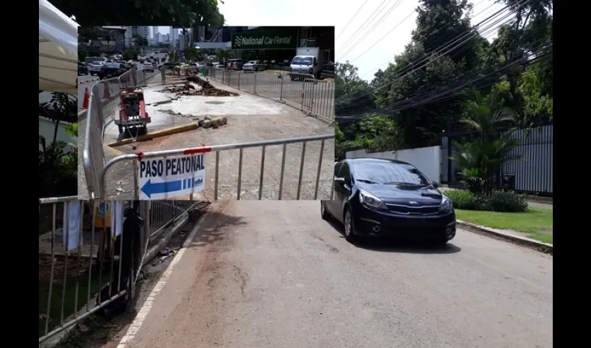 Trabajos comenzarán mañana en vía Brasil y Obarrio. Foto: Cortesía