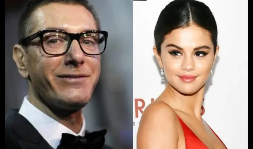 Stefano Gabbana y Selena Gómez. / Foto: Archivo