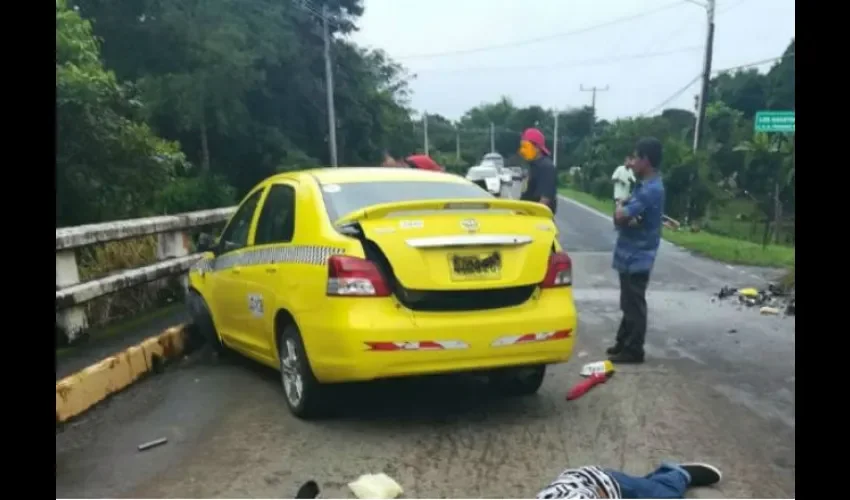 Accidente de tránsito en Chiriquí.