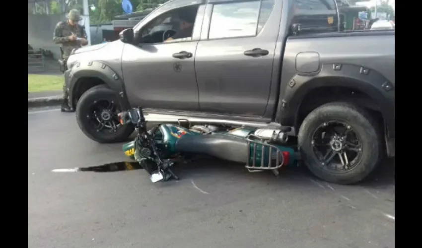 Accidente de tránsito en Panamá Oeste. 