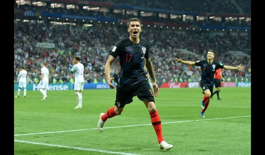 Mario Mandzukic fue el autor del gol que le dio la clasificación a Croacia.