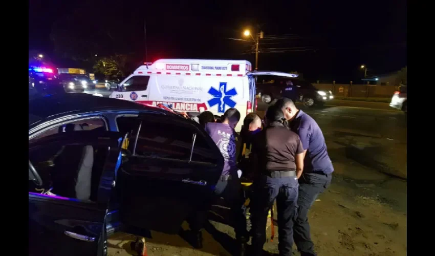 Accidente de tránsito en Capira.