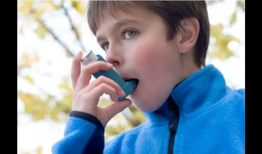 Con los inhaladores o bombitas se lleva aire a los pulmones. Foto: Ilustrativa