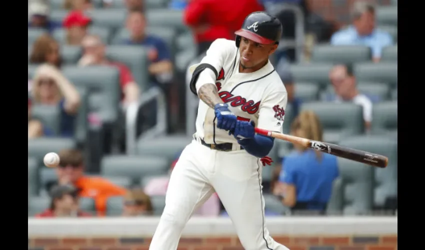 Johan Camargo subió el año pasado con los Bravos, en las Grandes Ligas.