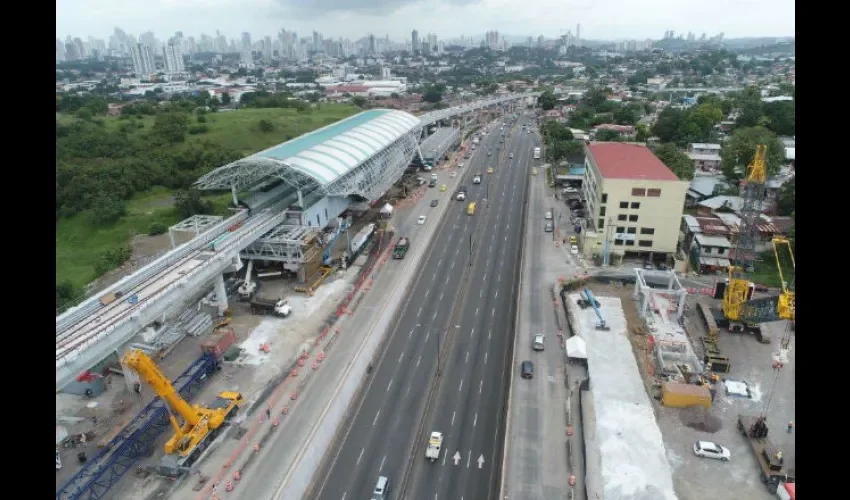 Linea 2 del Metro de Panamá.