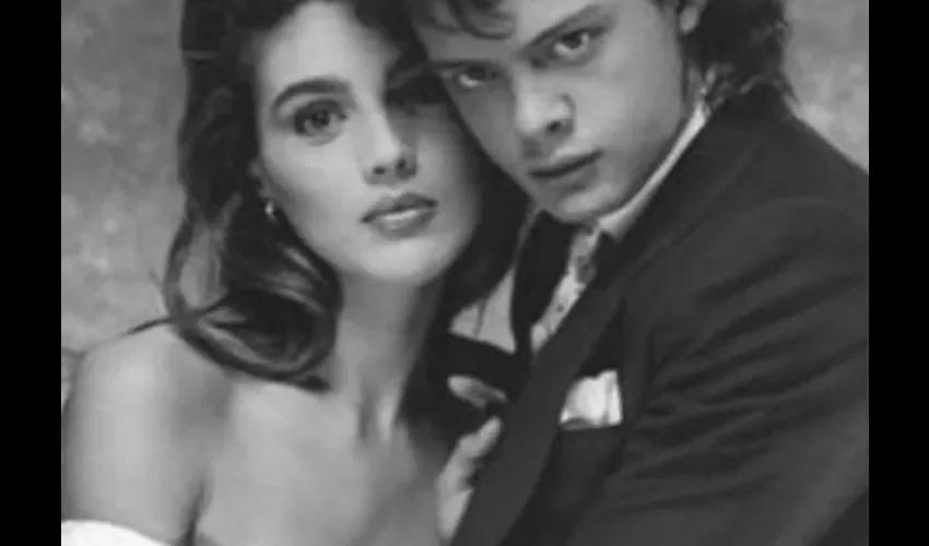  Claudia Heinze y Luis Miguel.