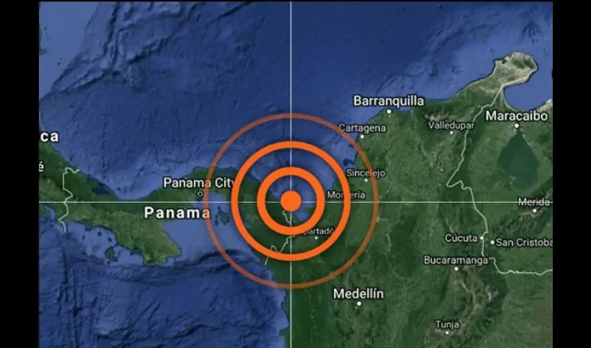 Sismo en Colombia-Panamá.