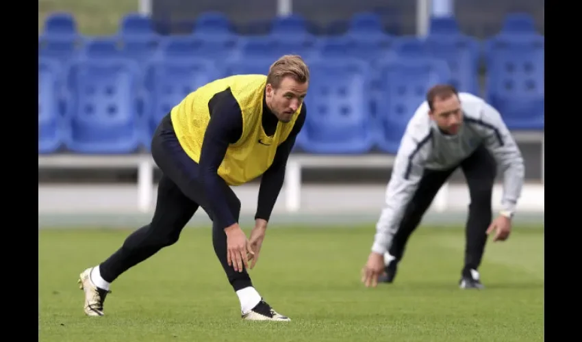 Foto ilustrativa de Kane durante un entrenamiento. AP