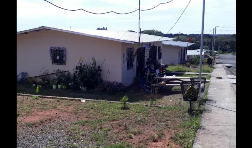 Residencia de Sadan Moreno, donde fue asesinado aquel 25 de diciembre de 2017. Foto: José Vásquez