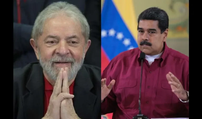 Nicolás Maduro y Luiz Inácio Lula da Silva.