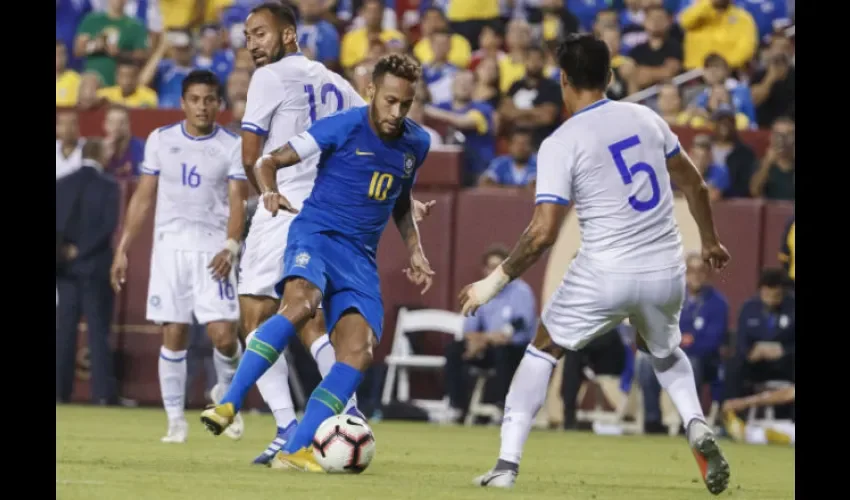 El jugador brasileño Neymar. Foto: EFE