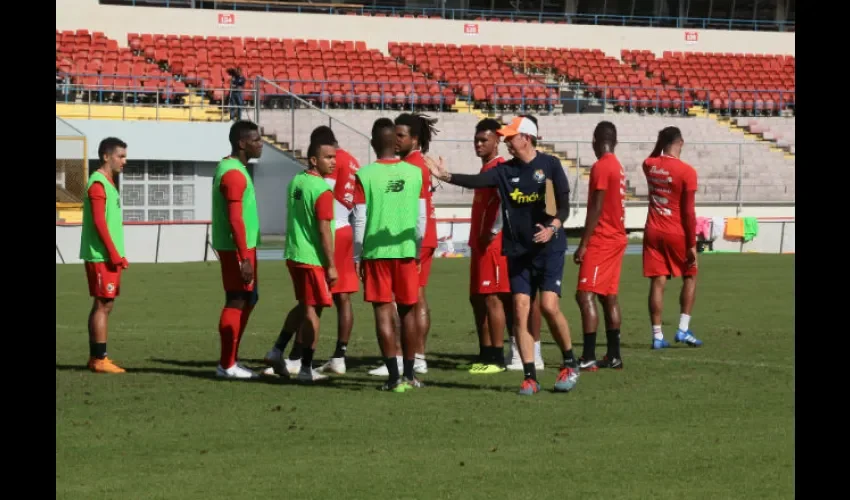 La selección de Panamá viene de perder 2-0 ante Venezuela.