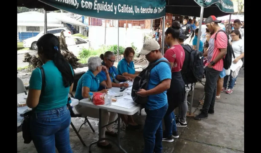 Les están haciendo todos los exámenes para poder darles sus carnés. Foto: Cortesía