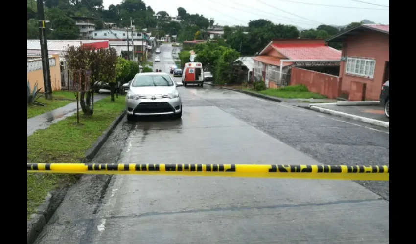 Homicidio en San Miguelito.