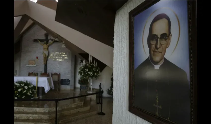 Capilla donde fue asesinado el beato Óscar Arnulfo Romero. Foto: EFE