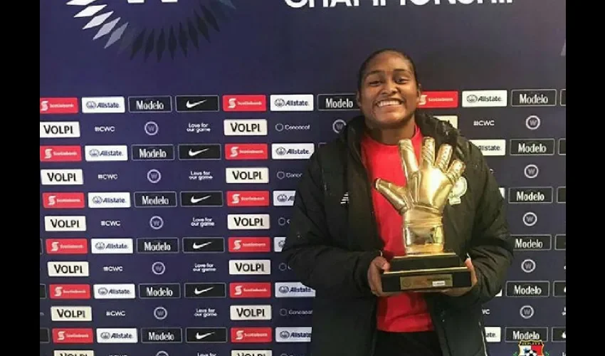 La portera panameña Yenith Bailey. 