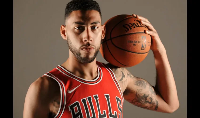 Foto ilustrativa de  Denzel Valentine. Cortesía NBA. 