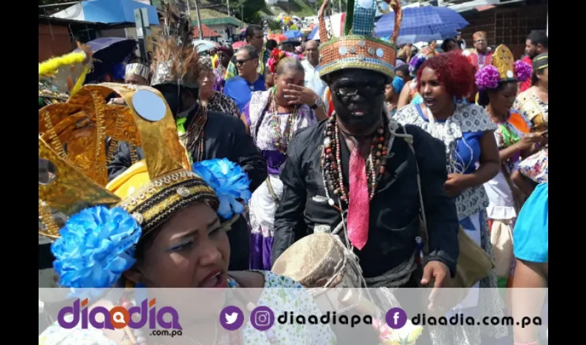 Foto ilustrativa del desfile en La Chorrera. 