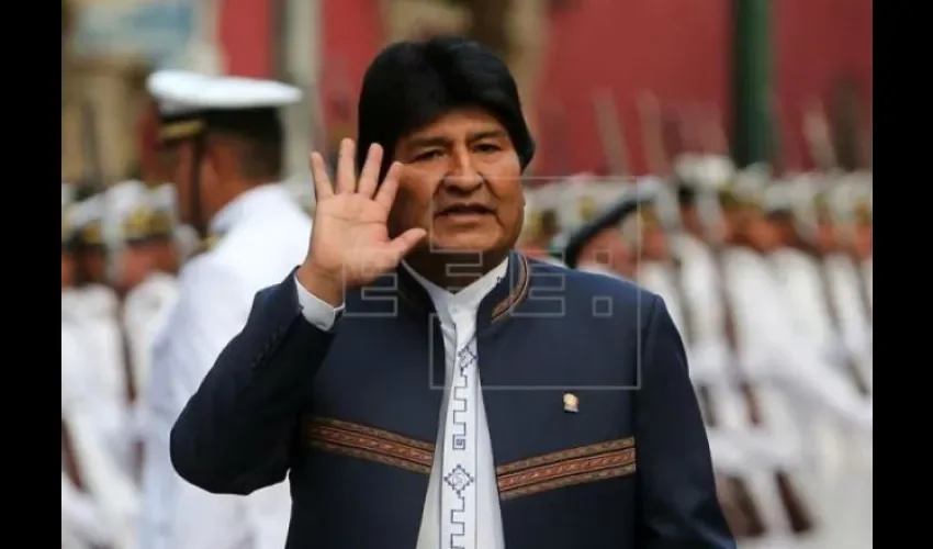 Evo Morales.