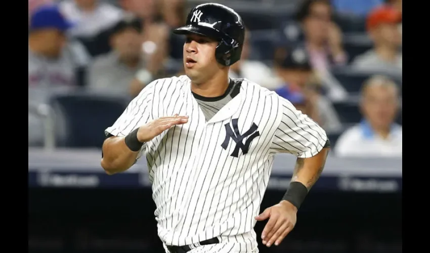  Gary Sánchez ha jugado cuatro campañas con los Yanquis. AP