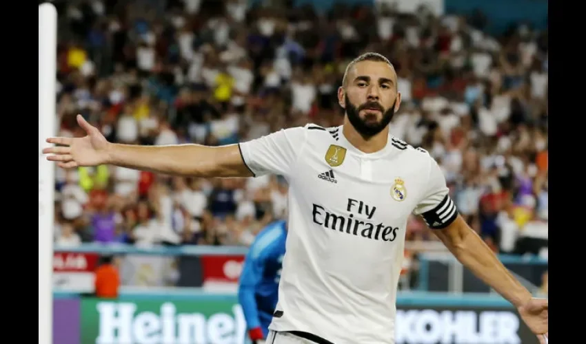 Karim Benzema juega con el Real Madrid desde la temporada de 2009-10.