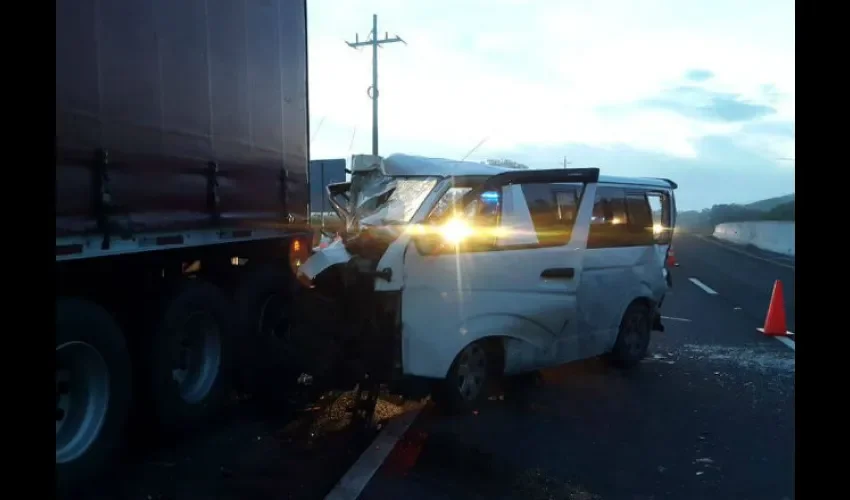 Ocurrió en horas de la madrugada. Foto: Cortesía