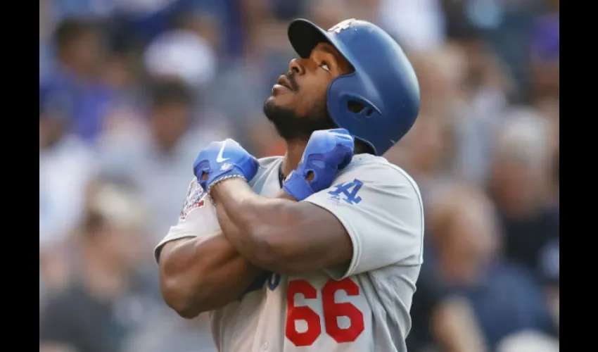 Yasiel Puig es una de las estrellas de los Dodgers de Los Ángeles.